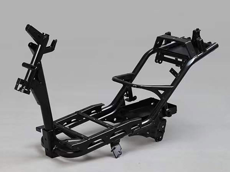 Electric motorcycle frame